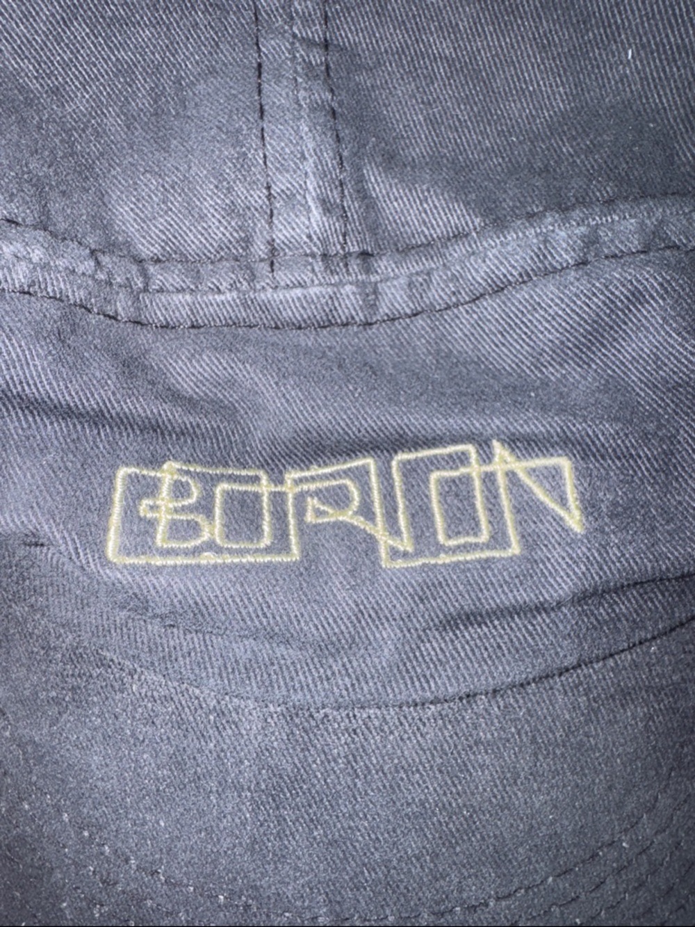 Boron Strapback Cap with Embroidered Logo - Picture 2 of 4